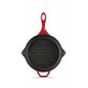 Emaloitu valurautainen grillipannu  Hosse, Rubin, Ф24cm | Valurautainen grillipannu | Valurautapannu |