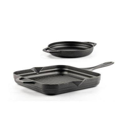 Valurautasetti 2 osasta Hosse, Black Onyx - Valurautasetti