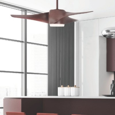 Kattotuuletin LED-valolla ja kaukosäätimellä FANKVBR60G, Ф132, DC40W - Viilentävät tuulettimet