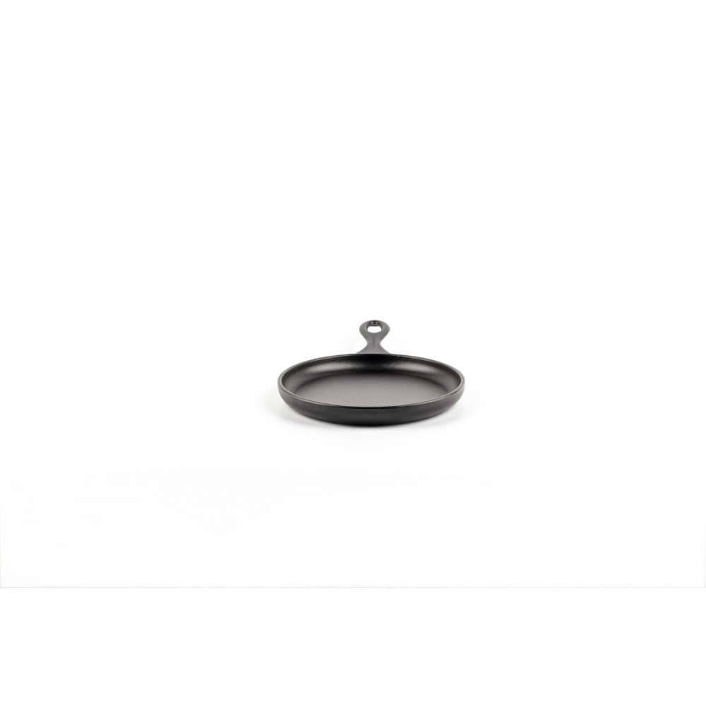 Valurautapannu soikea Hosse, 18x25cm | Tasainen valurautapannu | Valurautapannu |