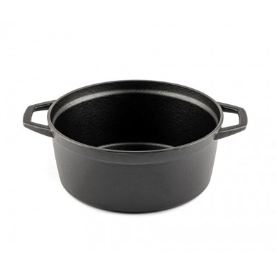 Syvä valurautakattila Hosse, Black Onyx, Ф24 - Valurautakattila