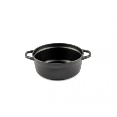 Syvä valurautakattila Hosse, Black Onyx, Ф12 - Valurautakattila