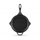 Emaloitu valurautainen grillipannu Hosse, Black Onyx, Ф28cm | Valurautainen grillipannu | Valurautapannu |