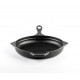 Emaloitu valurautainen grillipannu Hosse, Black Onyx, Ф28cm | Valurautainen grillipannu | Valurautapannu |