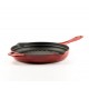 Emaloitu valurautainen grillipannu  Hosse, Rubin, Ф24cm | Valurautainen grillipannu | Valurautapannu |