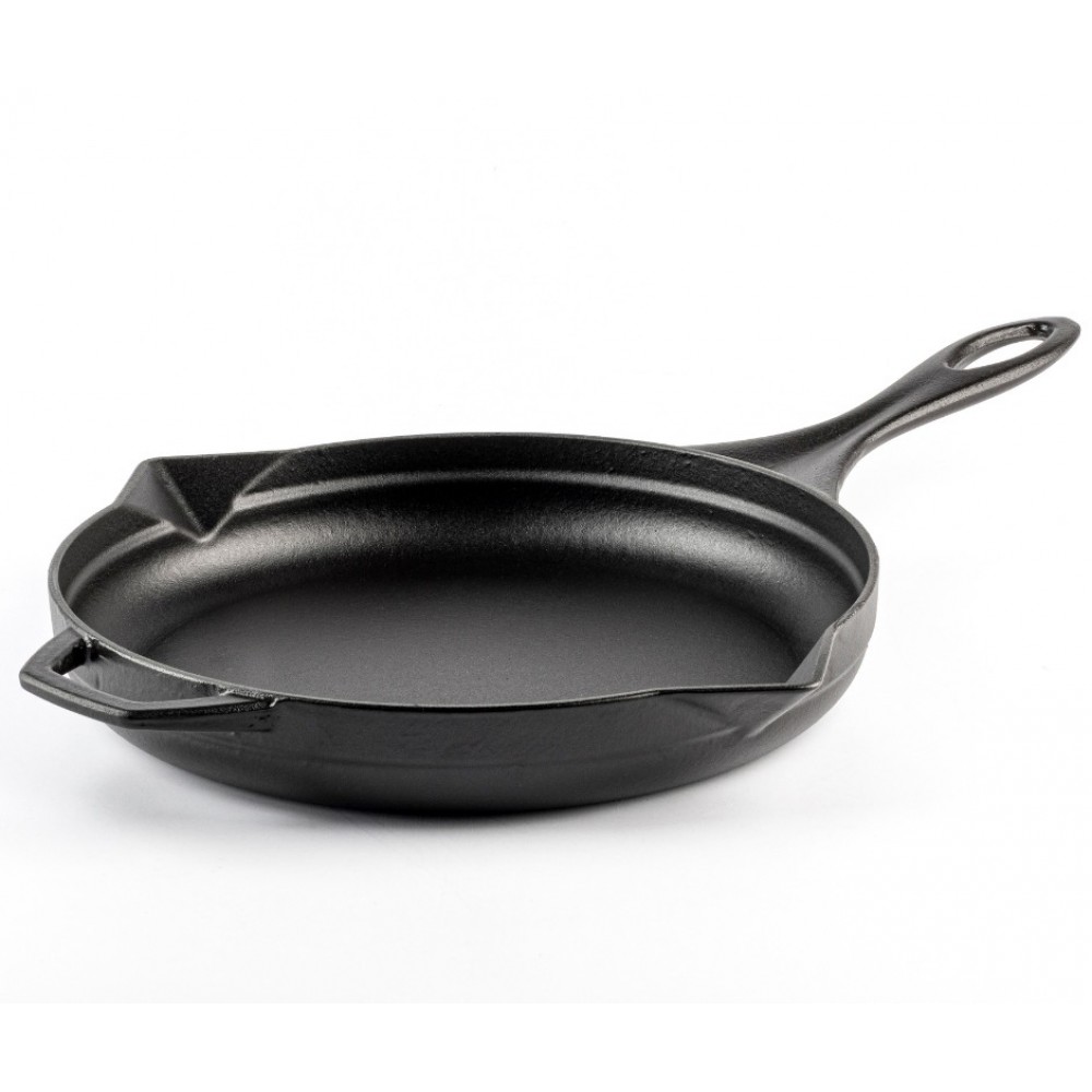 Emaloitu valurautapannu Hosse, Black Onyx, Ф28cm