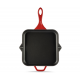 Emaloitu valurautapannu Hosse, Rubin, 28x28cm | Tasainen valurautapannu | Valurautapannu |