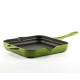 Emaloitu valurautapannu Hosse, Bamboo, 28x28cm | Tasainen valurautapannu | Valurautapannu |