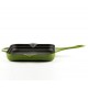 Emaloitu valurautapannu Hosse, Bamboo, 28x28cm | Tasainen valurautapannu | Valurautapannu |