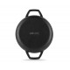 Emaloitu valurautapannu kahdella kahvalla Hosse, Black Onyx, Ф19cm | Tasainen valurautapannu | Valurautapannu |