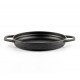 Emaloitu valurautapannu kahdella kahvalla Hosse, Black Onyx, Ф22cm | Tasainen valurautapannu | Valurautapannu |
