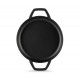 Emaloitu valurautapannu kahdella kahvalla Hosse, Black Onyx, Ф22cm | Tasainen valurautapannu | Valurautapannu |