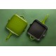 Emaloitu valurautapannu Hosse, Bamboo, 28x28cm | Tasainen valurautapannu | Valurautapannu |