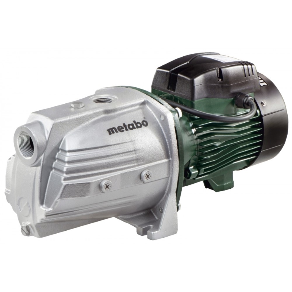 Puutarhapumppu puhtaalle vedelle Metabo P 9000 G, teho 1900 W, virtaus 9000 l/h, nostokorkeus 51 m