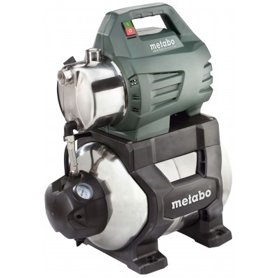 Yksivaiheinen hydroforivesipumppu METABO HWW 4500/25 INOX PLUS, teho 1300 W, virtaus 4500 l/h, nostokorkeus 48 m, säiliön tilavuus 24 L - Tuotevertailu