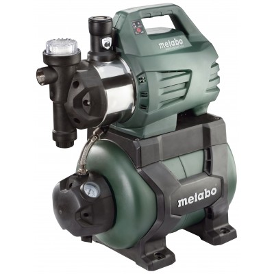 Yksivaiheinen hydroforivesipumppu METABO HWWI 4500/25 Inox, teho 1300 W, virtaus 4500 l/h, nostokorkeus 48 m, säiliön tilavuus 24 L - Tuotevertailu