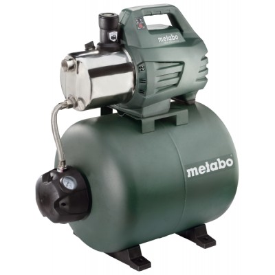 Yksivaiheinen hydroforivesipumppu METABO HWW 6000/50 INOX, teho 1300 W, virtaus 6000 l/h, nostokorkeus 55 m, säiliön tilavuus 50 L - Tuotevertailu