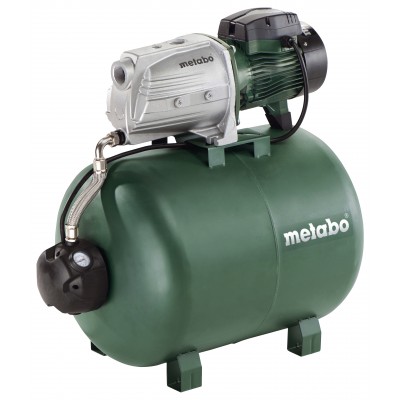 Yksivaiheinen Hydroforivesipumppu METABO HWW 9000/100 G, teho 1800 W, virtaus 9000 l/h, nostokorkeus 51 m, säiliön tilavuus 100 L - Tuotevertailu