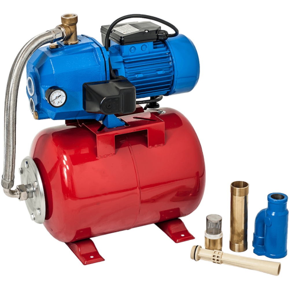 Injektorihydroforipumppu Gmax AUTOJET DP550 – virtaus 1,5 m³/h, teho 0,75 kW, nostokorkeus 60 m