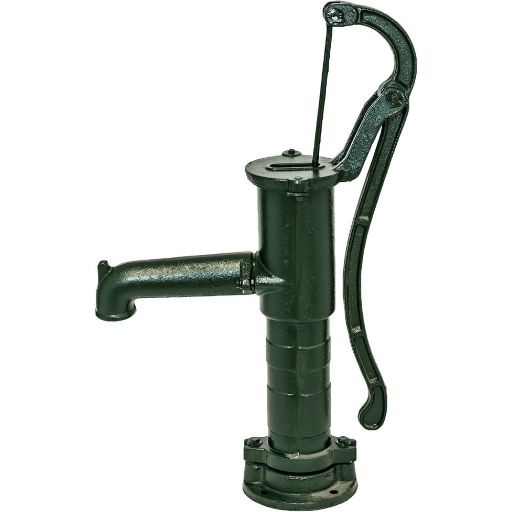 Käsikäyttöinen vesipumppu, manuaalinen Hydro-Fix, vihreä, pituus 660 mm, valurauta, koko 1 1/4″ | Käsipumppu / Käsikäyttöinen vesipumppu | Vesipumppu |
