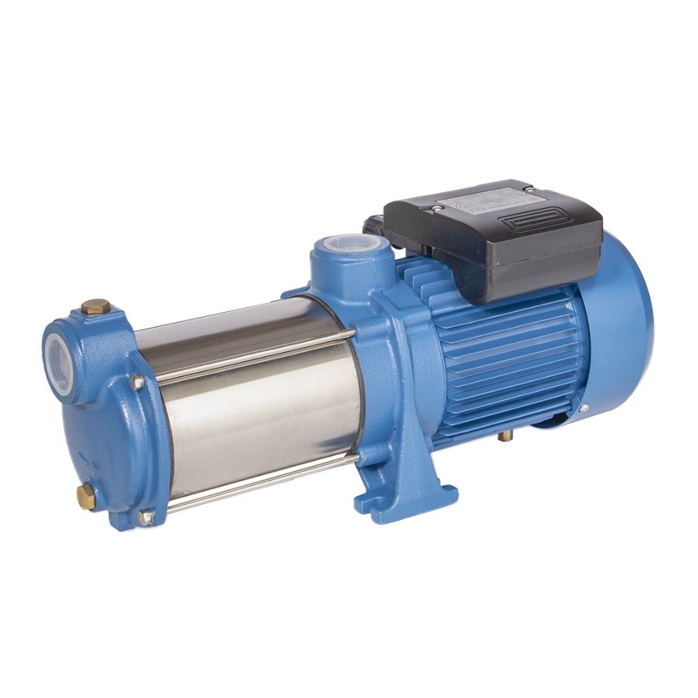 Puutarhavesipumppu Electromash PSR 354 220/380V, monivaiheinen, teho 1,5 kW, nostokorkeus 60 m, virtaus 10 800 l/h, sopii kaivoihin ja muihin sovelluksiin | Sähköinen pumppu | Vesipumppu |