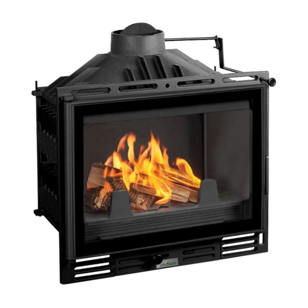 Takkasydän UNIFLAM 600 PLUS ECO savunventtiilillä, 8 kW Takkasydän UNIFLAM 600 PLUS ECO savunventtiilillä, 8 kW