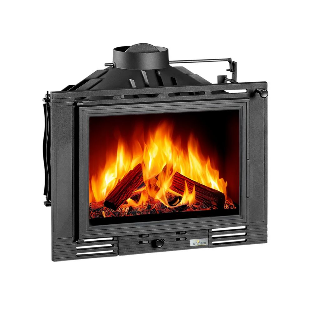 Takkasydän UNIFLAM 700 ECO savunventtiilillä, 8 kW Takkasydän UNIFLAM 700 ECO savunventtiilillä, 8 kW
