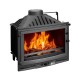 Takkasydän UNIFLAM 700 SELENIC ECO savunventtiilillä ja ilmanotolla, 10 kW | Takkasydämet | Takat |