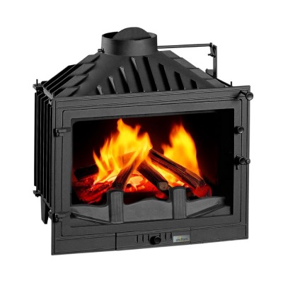Takkasydän UNIFLAM 700 STANDARD ECO savunventtiilillä ja ilmansyötöllä, 10 kW - Takat