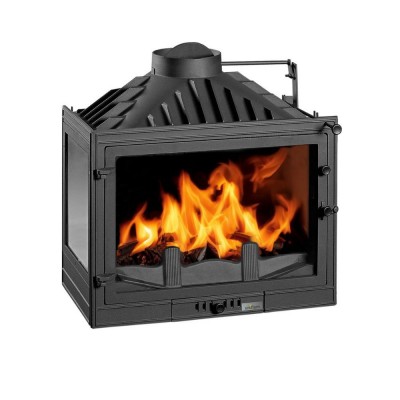 Takkasydän UNIFLAM 700 STANDARD savunventtiilillä, vasen puoli, 14 kW - Takat