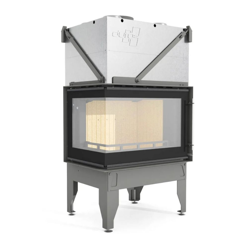 Takkasydän UNIFLAM 760 DURO ilmanjohtoineen ja ilmanotolla, vasen puoli, 10.8 kW Takkasydän UNIFLAM 760 DURO ilmanjohtoineen ja ilmanotolla, vasen puoli, 10.8 kW
