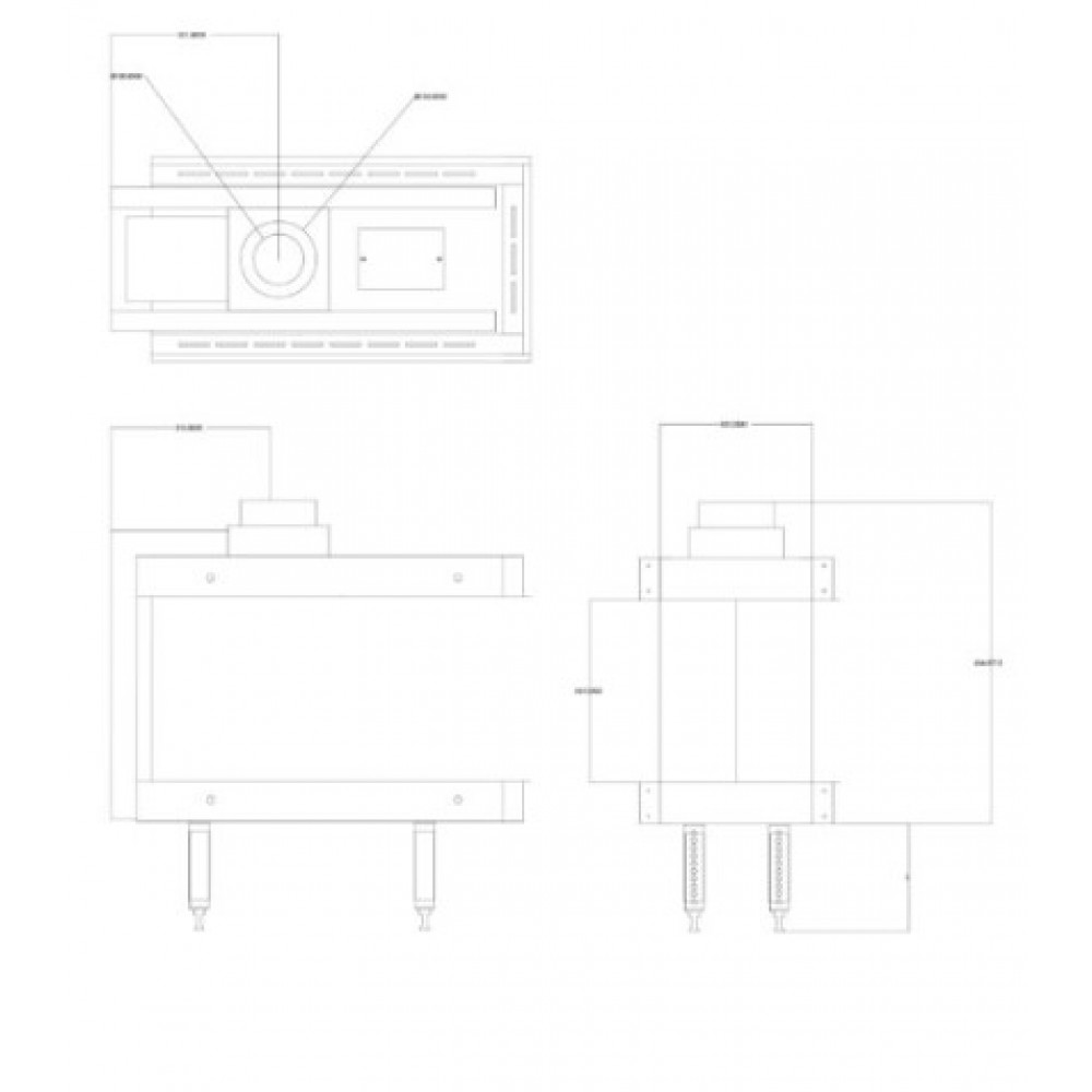 Kaasutakka Balkan Energy GAS 3SIDE 70, 5.8kW - 7.8kW | Kaasutakat | Takat |
