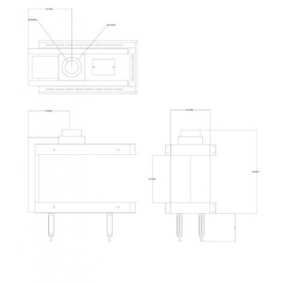 Kaasutakka Balkan Energy GAS 3SIDE 70, 5.8kW - 7.8kW - Takat