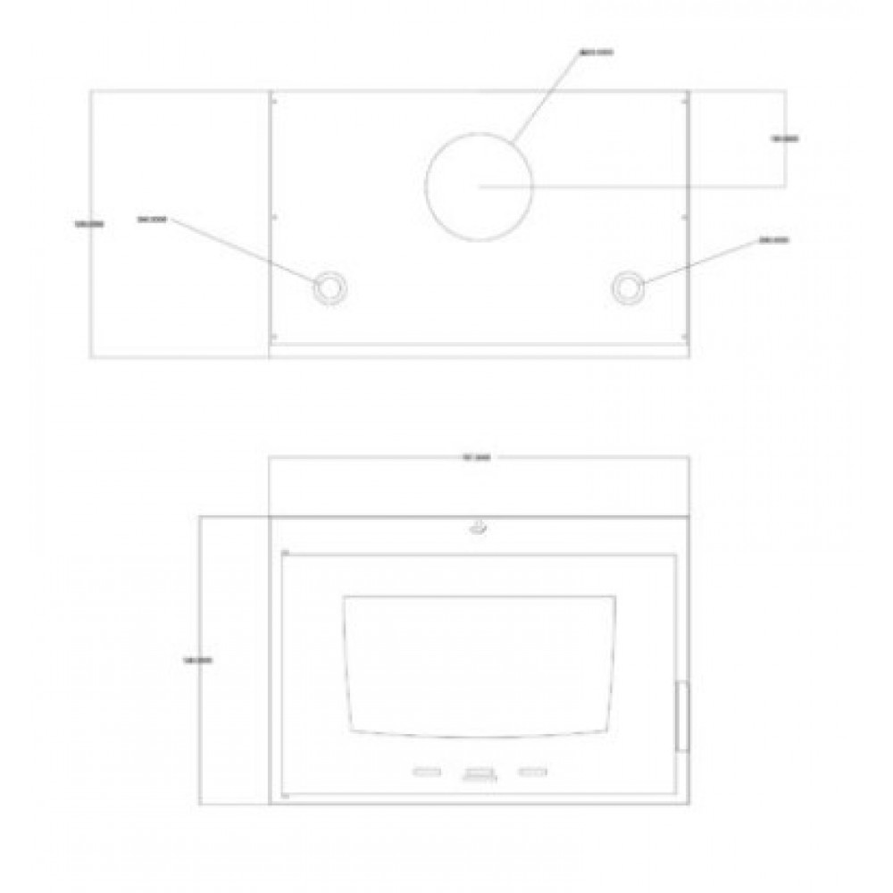Vesikiertotakkasydän Balkan Energy ATS INSERT HYDRO 800, 16.11kW | Vesikiertotakat | Takat |