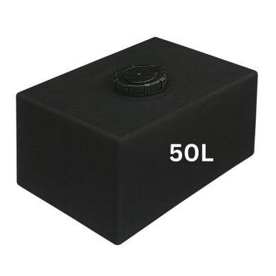 Juomavesisäiliö HydroMoby SMALL S11, vaaka 50 L (musta) - Juomavesisäiliöt