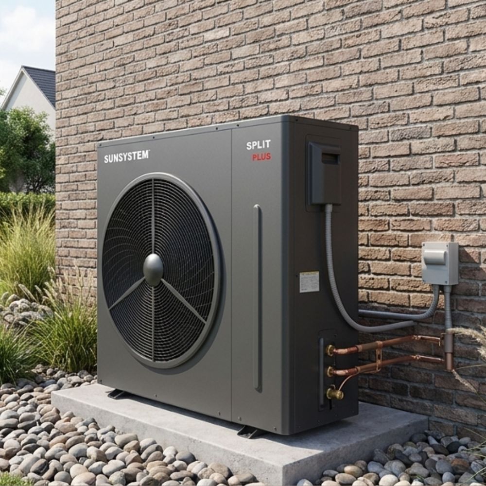 Lämpöpumppu Split-tyyppi Sunsystem SPLIT PLUS 090 1PH ilma-vesi, 9.02kW | Lämpöpumput |  |