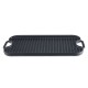 Kaksipuoleinen valurautalevy grilli, 51x26 cm |  |  |