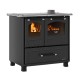 Italian puuhella La Nordica Family 4.5, musta, 7.5kW | Puuhellat |  |