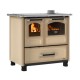 Italian puuhella La Nordica Family 4.5, ruskea, 7.5kW | Puuhellat |  |
