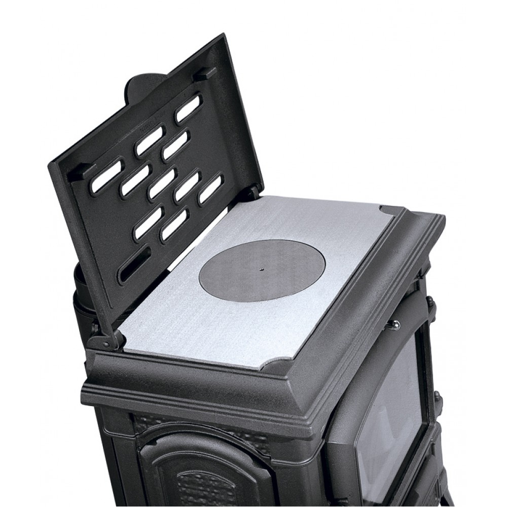 Italialainen valurautainen kamiina La Nordica Isotta CC Lean liedellä , 9.3kW | Puuhellat |  |