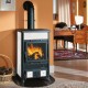 Italialainen kamiina La Nordica Rossella R1, valkoinen, 9kW | Kamiinat / Valmistakat |  |