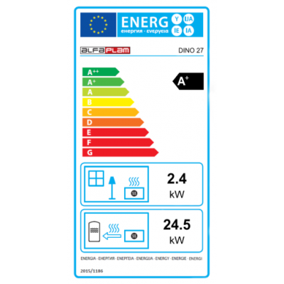 Vesikiertoinen pellettitakka Alfa Plam Dino 27, Ruskea, 27 kW - Tuotevertailu