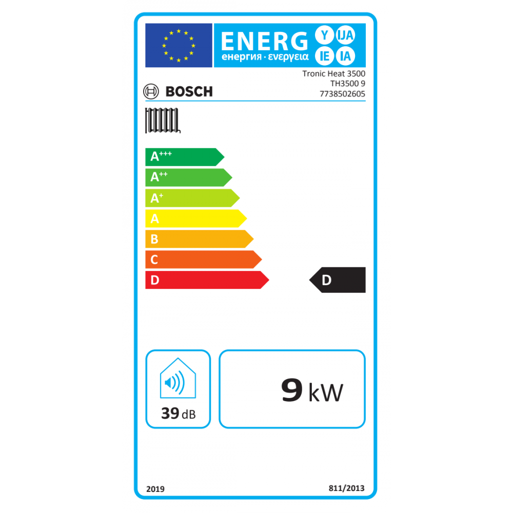 Bosch TRONIC HEAT 3500, 9 kW sähkökattila lämmitykseen ja käyttöveden tuottamiseen | Sähkökattilat |  |
