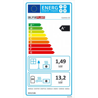 Vesikiertoinen pellettitakka Alfa Plam Commo 15, Bordeaux, 15 kW - Tuotevertailu