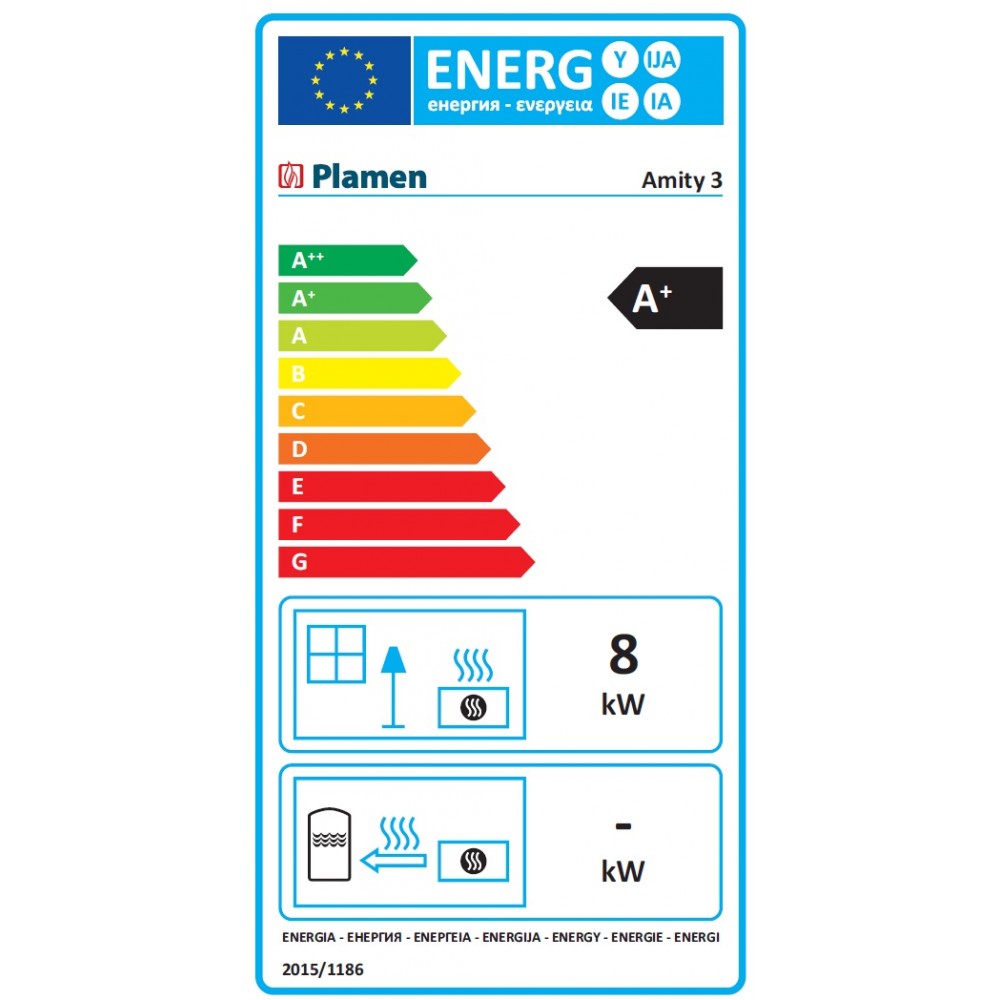 Kamiina Plamen Amity 3, 8kW | Kamiinat / Valmistakat |  |