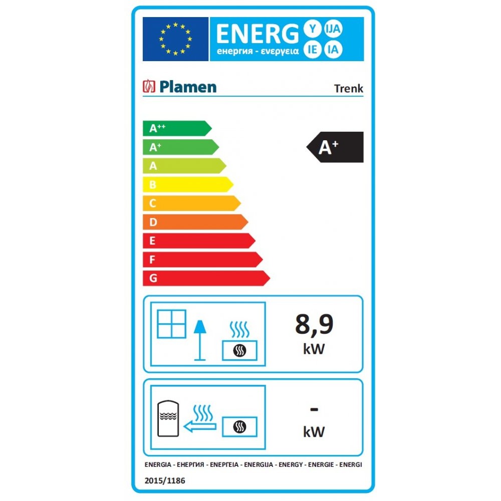 Kamiina Plamen Trenk 9.5kW | Valurautakamiinat | Kamiinat / Valmistakat |