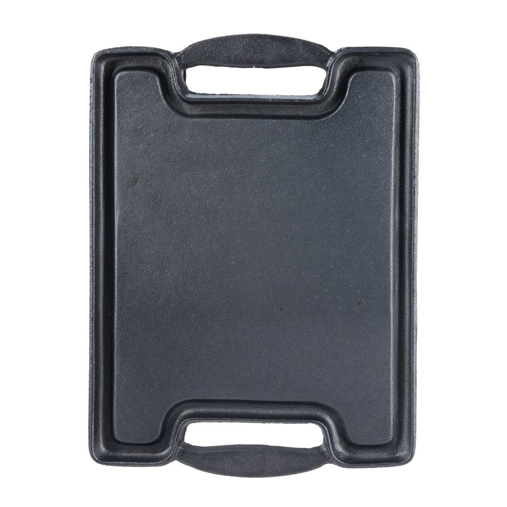 Kaksipuoleinen valurautalevy grilli, 36x25 cm |  |  |