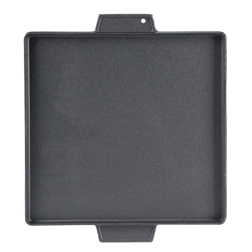 Kaksipuoleinen valurautalevy grilli, 38x38 cm |  |  |