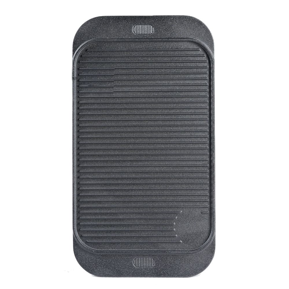 Kaksipuoleinen valurautalevy grilli, 48x26 cm |  |  |