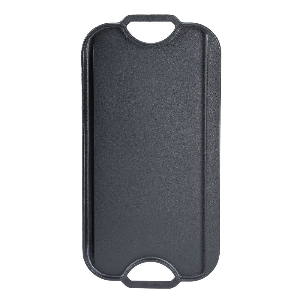 Kaksipuoleinen valurautalevy grilli, 51x26 cm |  |  |
